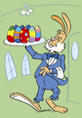 Cartoon: Osterhase (small) by astaltoons tagged ostern,osterhase