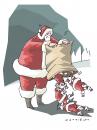 Cartoon: Bescherung (small) by Mattiello tagged nikolaus,umd,co