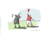 Cartoon: Rote Karte (small) by Mattiello tagged fussball,kommerz,schiedsrichter,wm