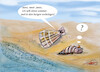 Cartoon: urlaubsträume (small) by ab tagged urlaub,sommer,meer,strand,muschel