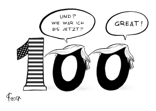 100 tage Trump