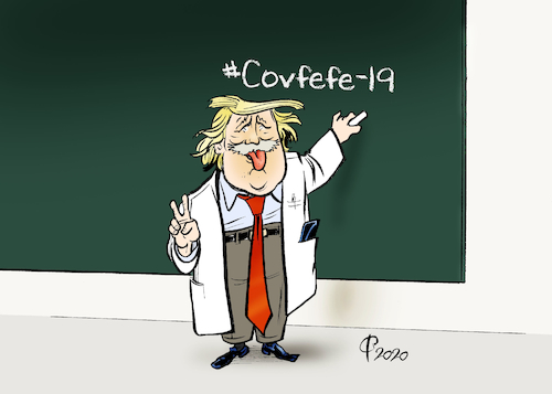 Cartoon: A very stable genius (medium) by Paolo Calleri tagged usa,us,präsident,donald,trump,gesundheit,virus,corona,covid,19,wissenschaft,medizin,genie,infektionen,ausbreitung,wirtschaft,arbeit,soziales,einstein,twitter,tweet,covfefe,cartoon,karikatur,paolo,calleri,usa,us,präsident,donald,trump,gesundheit,virus,corona,covid,19,wissenschaft,medizin,genie,infektionen,ausbreitung,wirtschaft,arbeit,soziales,einstein,twitter,tweet,covfefe,cartoon,karikatur,paolo,calleri