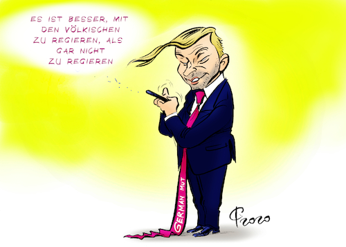 Cartoon: AFDP (medium) by Paolo Calleri tagged deutschland,wahlen,fdp,union,afd,thueringen,liberale,christian,lindner,abkehr,dammbruch,rechtspopulisten,nationalsiten,faschisten,regierung,ministerpraesident,kemmerich,karikatur,cartoon,paolo,calleri,deutschland,wahlen,fdp,union,afd,thueringen,liberale,christian,lindner,abkehr,dammbruch,rechtspopulisten,nationalsiten,faschisten,regierung,ministerpraesident,kemmerich,karikatur,cartoon,paolo,calleri