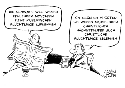 Christliche Flüchtlinge