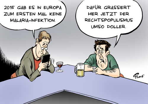 Cartoon: Infektionen (medium) by Paolo Calleri tagged who,europa,malaria,infektionskrankheit,erfolge,infektionen,rueckgang,sterberate,oesterreich,bundespraesident,wahlen,bundespraesidentenwahl,fpoe,rechtspopulisten,rechtspopulisms,fuechtlingskrise,immigration,parteien,karikatur,cartoon,paolo,calleri,who,europa,malaria,infektionskrankheit,erfolge,infektionen,rueckgang,sterberate,oesterreich,bundespraesident,wahlen,bundespraesidentenwahl,fpoe,rechtspopulisten,rechtspopulisms,fuechtlingskrise,immigration,parteien,karikatur,cartoon,paolo,calleri