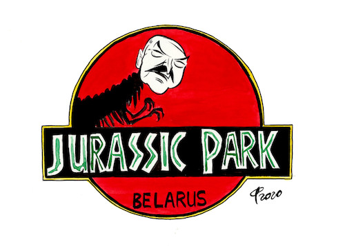 Jurassic Park By Paolo Calleri | Politics Cartoon | TOONPOOL