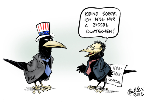 Cartoon: Kein Hackerangriff (medium) by Paolo Calleri tagged karikatur,redensart,aushacken,augen,krähen,snowden,edward,whistleblower,gespräch,friedrich,peter,hans,bundesinnenminister,treffen,ausspähung,vorratsdatenspeicher,spionage,bespitzelung,prism,nsa,geheimdienste,deutschland,eu,usa,paolo,calleri,usa,eu,deutschland,geheimdienste,nsa,prism,bespitzelung,spionage,vorratsdatenspeicher,ausspähung,treffen,bundesinnenminister,hans,peter,friedrich,gespräch,whistleblower,edward,snowden,karikatur,paolo,calleri