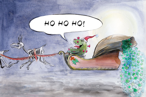 Cartoon: Nightmare before Xmas (medium) by Paolo Calleri tagged welt,eu,deutschland,covid,corona,neuinfektionen,infektiopnen,gesundheit,krankenhaeuser,pfelgepersonel,aerzte,tote,alte,risikogruppen,weihnachten,treffen,kontakte,welle,karikatur,cartoon,paolo,calleri,welt,eu,deutschland,covid,corona,neuinfektionen,infektiopnen,gesundheit,krankenhaeuser,pfelgepersonel,aerzte,tote,alte,risikogruppen,weihnachten,treffen,kontakte,welle,karikatur,cartoon,paolo,calleri