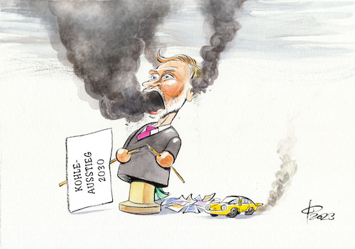 Cartoon: Räuchermännchen (medium) by Paolo Calleri tagged deutschland,klima,klimaziele,energie,kohle,kohlestrom,kohleausstieg,bundesfinanzminiter,lindner,fdp,umwelt,co2,politik,karikatur,cartoon,paolo,calleri,deutschland,klima,klimaziele,energie,kohle,kohlestrom,kohleausstieg,bundesfinanzminiter,lindner,fdp,umwelt,co2,politik,karikatur,cartoon,paolo,calleri