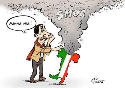 Cartoon: Stinkstiefel (medium) by Paolo Calleri tagged italien,smog,grosstaedte,staedte,autos,luftverschmutzung,feinstaub,konzentration,fahrverbote,umwelt,gesundheit,trockenheit,klima,winter,wetter,karikatur,cartoon,paolo,calleri,italien,smog,grosstaedte,staedte,autos,luftverschmutzung,feinstaub,konzentration,fahrverbote,umwelt,gesundheit,trockenheit,klima,winter,wetter,karikatur,cartoon,paolo,calleri