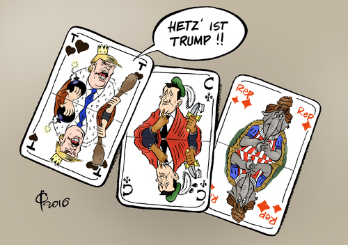 Cartoon: Trump sticht (medium) by Paolo Calleri tagged usa,vorwahlen,praesidentschaft,praesident,wahlkampf,republikaner,konservativ,ted,cruz,christ,konkurrent,donald,trump,unternehmer,hetzer,populist,islamophob,karikatur,cartoon,paolo,calleri,usa,vorwahlen,praesidentschaft,praesident,wahlkampf,republikaner,konservativ,ted,cruz,christ,konkurrent,donald,trump,unternehmer,hetzer,populist,islamophob,karikatur,cartoon,paolo,calleri