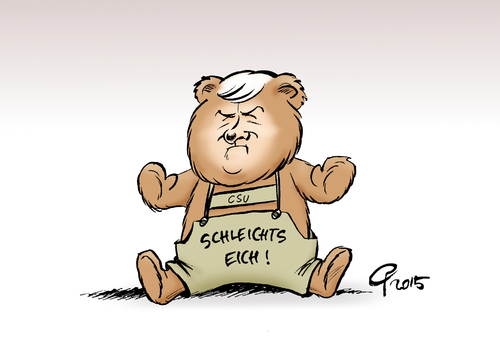 Cartoon: Unwillkommenskultur-Teddy (medium) by Paolo Calleri tagged eu,deutschland,oesterreich,fluechtlinge,flucht,asyl,willkommenskultur,teddybaeren,ministerpraesident,horst,seehofer,asylpolitik,syrien,krieg,populismus,belastungen,notmassnahmen,karikatur,cartoon,paolo,calleri,eu,deutschland,oesterreich,fluechtlinge,flucht,asyl,willkommenskultur,teddybaeren,ministerpraesident,horst,seehofer,asylpolitik,syrien,krieg,populismus,belastungen,notmassnahmen,karikatur,cartoon,paolo,calleri