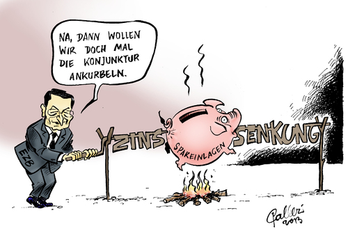 Cartoon: Verbraten (medium) by Paolo Calleri tagged frankfurt,ezb,europäische,zentralbank,leitzins,zinsen,euro,währungshüter,mario,draghi,banken,kredite,kreditinstitute,senkung,rekordtief,zinssenkung,rezession,eurozone,geschäftsbanken,sparer,spareinlagen,konjunktur,euroraum,absenkung,karikatur,paolo,calleri,frankfurt,ezb,europäische,zentralbank,leitzins,zinsen,euro,währungshüter,mario,draghi,banken,kredite,kreditinstitute,senkung,rekordtief,zinssenkung,rezession,eurozone,geschäftsbanken,sparer,spareinlagen,konjunktur,euroraum,absenkung,karikatur,paolo,calleri