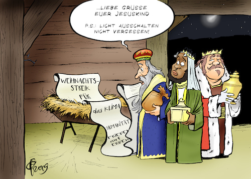 Cartoon: Weihnachten 2019 (medium) by Paolo Calleri tagged welt,christentum,christen,fest,weihnachten,weihnachtsfest,schoepfung,neues,testament,jesus,krippe,stall,heilige,drei,koenige,betlehem,gold,myrrhe,weihrauch,konsum,gesellschaft,klima,klimawandel,greta,thunberg,schulstreik,verantwortung,zukunft,erde,rechtsextremismus,fluechtlinge,populisten,nationalisten,frieden,krieg,arm,reich,karikatur,cartoon,paolo,calleri,welt,christentum,christen,fest,weihnachten,weihnachtsfest,schoepfung,neues,testament,jesus,krippe,stall,heilige,drei,koenige,betlehem,gold,myrrhe,weihrauch,konsum,gesellschaft,klima,klimawandel,greta,thunberg,schulstreik,verantwortung,zukunft,erde,rechtsextremismus,fluechtlinge,populisten,nationalisten,frieden,krieg,arm,reich,karikatur,cartoon,paolo,calleri