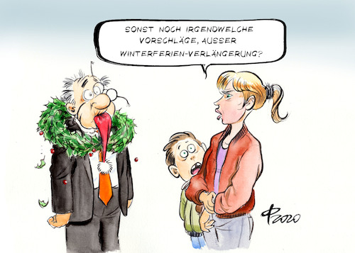 Cartoon: Winterferien-Verlängerung (medium) by Paolo Calleri tagged welt,eu,deutschland,corona,covid,19,infektionen,virus,neuinfektionen,kurve,anstieg,zahlen,infektionszahlen,bildung,schulen,cdu,politiker,vorschlag,winter,weihnachten,winterferien,eltern,familien,schueler,schulschliesungen,ferien,homeschooling,quarantaene,verlaengerung,wochen,urlaub,urlaubstage,arbeit,wirtschaft,finanzen,einkommen,karikatur,cartoon,paolo,calleri,welt,eu,deutschland,corona,covid,19,infektionen,virus,neuinfektionen,kurve,anstieg,zahlen,infektionszahlen,bildung,schulen,cdu,politiker,vorschlag,winter,weihnachten,winterferien,eltern,familien,schueler,schulschliesungen,ferien,homeschooling,quarantaene,verlaengerung,wochen,urlaub,urlaubstage,arbeit,wirtschaft,finanzen,einkommen,karikatur,cartoon,paolo,calleri