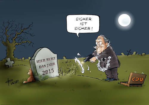 Cartoon: Zweitausendfünfzehn (medium) by Paolo Calleri tagged welt,deutschland,afghanistan,taliban,kabul,eroberung,machtergreifung,parteien,cdu,union,afd,konservative,gefluechtete,fluechtlingsstrom,wahlen,wahlkampf,ressentiments,populismus,bundestagswahl,2021,gesellschaft,arbeit,soziales,karikatur,cartoon,paolo,calleri,welt,deutschland,afghanistan,taliban,kabul,eroberung,machtergreifung,parteien,cdu,union,afd,konservative,gefluechtete,fluechtlingsstrom,wahlen,wahlkampf,ressentiments,populismus,bundestagswahl,2021,gesellschaft,arbeit,soziales,karikatur,cartoon,paolo,calleri