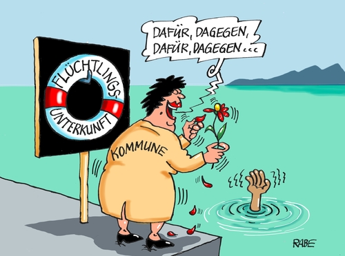 Cartoon: Ausländerunterkunft (medium) by RABE tagged kommunen,asylanten,flüchtlinge,flüchtlingsunterkunft,flüchtlingsheim,ausländerfeindlichkeit,fremdenhass,tröglitz,nazi,rechte,pegida,rabe,ralf,böhme,cartoon,karikatur,pressezeichnung,farbcartoon,tagescartoon,dresden,rettungsring,brandanschlag,gewalt,kommunen,asylanten,flüchtlinge,flüchtlingsunterkunft,flüchtlingsheim,ausländerfeindlichkeit,fremdenhass,tröglitz,nazi,rechte,pegida,rabe,ralf,böhme,cartoon,karikatur,pressezeichnung,farbcartoon,tagescartoon,dresden,rettungsring,brandanschlag,gewalt