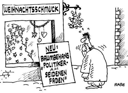 Cartoon: Baumschmuck (medium) by RABE tagged politiker,abgeordneter,minister,volksvertreter,beamte,parteien,cdu,spd,fdp,csu,linke,grüne,weihnachten,weihnachtsfest,baumbehang,christbaum,christbaumschmuck,glaskugeln,lichterkette,tannenbaum,geschenke,bescherung,advent,dezember,politiker,abgeordneter,minister,beamte,parteien,cdu,spd,csu,fdp,grüne,weihnachten,weihnachtsfest