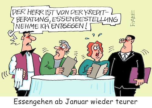 Cartoon: Beratung am Tisch (medium) by RABE tagged ampelregierung,scholz,spd,grüne,fdp,lindner,kinder,kindergrundsicherung,rabe,ralf,böhme,cartoon,karikatur,pressezeichnung,farbcartoon,tagescartoon,hausmeister,ohren,zähne,mehrwertsteuer,mehrwertsteuererhöhung,gastronomie,restaurent,kellner,ober,speisen,ehepaar,gast,kredit,kreditberater,finanzberater,finanzierung,ampelregierung,scholz,spd,grüne,fdp,lindner,kinder,kindergrundsicherung,rabe,ralf,böhme,cartoon,karikatur,pressezeichnung,farbcartoon,tagescartoon,hausmeister,ohren,zähne,mehrwertsteuer,mehrwertsteuererhöhung,gastronomie,restaurent,kellner,ober,speisen,ehepaar,gast,kredit,kreditberater,finanzberater,finanzierung