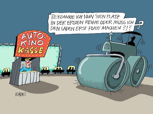 Breitwandcartoon