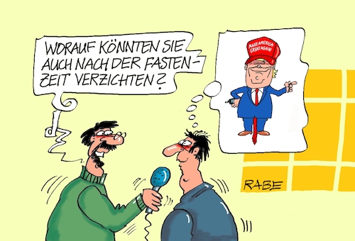 Cartoon: Dauerfasten (medium) by RABE tagged donald,trump,kamala,harris,präsidentschaftswahl,usa,wahlkampf,joe,biden,rabe,ralf,böhme,cartoon,karikatur,pressezeichnung,farbcartoon,tagescartoon,mc,donalds,burger,fasten,fastenzeit,verzicht,dauerverzicht,donald,trump,kamala,harris,präsidentschaftswahl,usa,wahlkampf,joe,biden,rabe,ralf,böhme,cartoon,karikatur,pressezeichnung,farbcartoon,tagescartoon,mc,donalds,burger,fasten,fastenzeit,verzicht,dauerverzicht