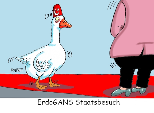 Cartoon: Die ErdoGANS (medium) by RABE tagged özil,gündogan,erdogan,wahlkampf,wahlhilfe,fußballtrikot,trikottausch,rabe,ralf,böhme,cartoon,karikatur,pressezeichnung,farbcartoon,tagescartoon,staatsbesuch,deutschland,merkel,kanzlerin,gans,federvieh,özil,gündogan,erdogan,wahlkampf,wahlhilfe,fußballtrikot,trikottausch,rabe,ralf,böhme,cartoon,karikatur,pressezeichnung,farbcartoon,tagescartoon,staatsbesuch,deutschland,merkel,kanzlerin,gans,federvieh