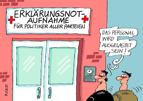 Cartoon: Erklärungsnot (medium) by RABE tagged erklärungen,erklärungsnot,notaufnahme,erklärungsnotaufnahme,ärzte,rettungsstelle,abgeordnete,bundestag,landtag,reden,rednerpult,geschwafel,rabe,ralf,böhme,cartoon,karikatur,pressezeichnung,farbcartoon,tagescartoon,trump,usa,fbi,falschmeldungen,falschaussagen,fakenews,erklärungen,erklärungsnot,notaufnahme,erklärungsnotaufnahme,ärzte,rettungsstelle,abgeordnete,bundestag,landtag,reden,rednerpult,geschwafel,rabe,ralf,böhme,cartoon,karikatur,pressezeichnung,farbcartoon,tagescartoon,trump,usa,fbi,falschmeldungen,falschaussagen,fakenews