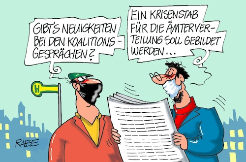 Cartoon: Es kriselt (medium) by RABE tagged bundestagswahl,wahlkampf,osten,ddr,ostbeauftragter,bundesregierung,recht,rabe,ralf,böhme,cartoon,karikatur,pressezeichnung,farbcartoon,tagescartoon,cdu,wahlplakat,laschet,lacher,lachnummer,ämter,posten,ämterverteilung,postenverteilung,sondierung,ampel,jamaika,koalitionkoalitionsrunde,koalitionspartner,fdp,lindner,habeck,finanzminister,krisenstab,bundestagswahl,wahlkampf,osten,ddr,ostbeauftragter,bundesregierung,recht,rabe,ralf,böhme,cartoon,karikatur,pressezeichnung,farbcartoon,tagescartoon,cdu,wahlplakat,laschet,lacher,lachnummer,ämter,posten,ämterverteilung,postenverteilung,sondierung,ampel,jamaika,koalitionkoalitionsrunde,koalitionspartner,fdp,lindner,habeck,finanzminister,krisenstab