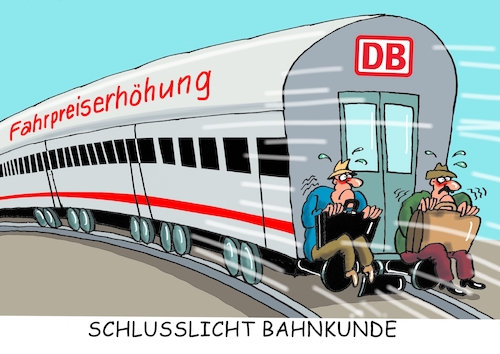 Cartoon: Fahrpreiserhöhung (medium) by RABE tagged weselky,gdl,lokführer,lokführergewerkschaft,bahn,db,bahnstreik,streik,ralf,böhme,rabe,cartoon,karikatur,pressezeichnung,farbcartoon,tagescartoon,boxen,boxkanpf,boxhandschuhe,bahnkunden,bahnreisende,fahrpreise,harpreiserhöhung,fahrtkosten,fahrkarte,zug,schiene,schlusslicht,weselky,gdl,lokführer,lokführergewerkschaft,bahn,db,bahnstreik,streik,ralf,böhme,rabe,cartoon,karikatur,pressezeichnung,farbcartoon,tagescartoon,boxen,boxkanpf,boxhandschuhe,bahnkunden,bahnreisende,fahrpreise,harpreiserhöhung,fahrtkosten,fahrkarte,zug,schiene,schlusslicht