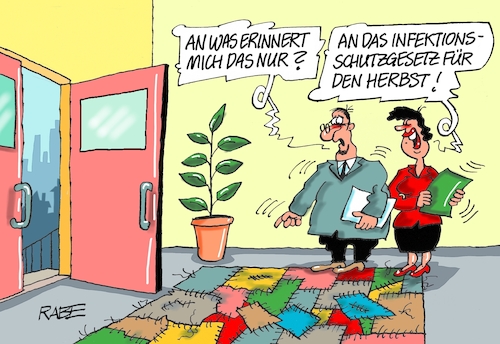 Cartoon: Flickschusterei (medium) by RABE tagged corona,kliniken,intensivbetten,überbelegung,op,operationen,omikron,boosterimpfung,coronamaßnahmen,coronakurs,lockerungen,märz,freedomday,gewässer,sicher,karl,lauterbach,fdp,buschmann,herbst,infektionsschutzgesetz,flicken,flickenteppich,omikronvariante,maskenpflicht,ländersache,corona,kliniken,intensivbetten,überbelegung,op,operationen,omikron,boosterimpfung,coronamaßnahmen,coronakurs,lockerungen,märz,freedomday,gewässer,sicher,karl,lauterbach,fdp,buschmann,herbst,infektionsschutzgesetz,flicken,flickenteppich,omikronvariante,maskenpflicht,ländersache