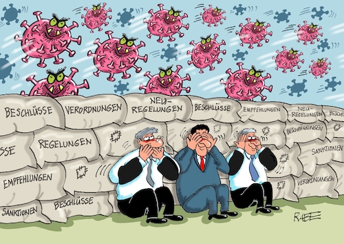 Cartoon: Frontalangriff II (medium) by RABE tagged corona,bundländerkonferenz,merkel,kanzleramt,lockerungen,stufenplan,öffnungen,lockdown,shutdown,baumärkte,impfdosen,rki,fallzahlen,inzidenzwert,stolperer,dinner,for,one,spahn,impffront,ankündigungen,impfstoff,arztpraxen,astrazeneca,sputnik,behörden,ämter,wilkür,mutanten,corona,bundländerkonferenz,merkel,kanzleramt,lockerungen,stufenplan,öffnungen,lockdown,shutdown,baumärkte,impfdosen,rki,fallzahlen,inzidenzwert,stolperer,dinner,for,one,spahn,impffront,ankündigungen,impfstoff,arztpraxen,astrazeneca,sputnik,behörden,ämter,wilkür,mutanten