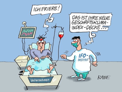 Cartoon: Frostbeule (medium) by RABE tagged unternehmen,betriebe,selbständige,geschäft,geschäftsklima,geschäftsklimaindex,ifo,institut,rabe,ralf,böhme,cartoon,karikatur,pressezeichnung,farbcartoon,tagescartoon,decke,bettdecke,intensivstation,krankenhaus,arzt,patient,gänsehaut,unternehmen,betriebe,selbständige,geschäft,geschäftsklima,geschäftsklimaindex,ifo,institut,rabe,ralf,böhme,cartoon,karikatur,pressezeichnung,farbcartoon,tagescartoon,decke,bettdecke,intensivstation,krankenhaus,arzt,patient,gänsehaut