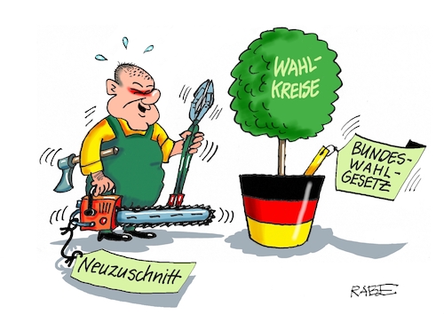 Cartoon: Frühjahrsschnitt (medium) by RABE tagged ampelregierung,scholz,spd,grüne,fdp,lindner,kinder,kindergrundsicherung,rabe,ralf,böhme,cartoon,karikatur,pressezeichnung,farbcartoon,tagescartoon,hausmeister,ohren,zähne,bäumchen,blumenkübel,gärtner,astschere,beil,axt,baumschere,kettensäge,motorkettensäge,bundeswahlgesetz,landtagswahlen,wahlkreise,wahlbezirke,neuzuschnitt,schnitt,zuschnitt,änderug,anpassung,ampelregierung,scholz,spd,grüne,fdp,lindner,kinder,kindergrundsicherung,rabe,ralf,böhme,cartoon,karikatur,pressezeichnung,farbcartoon,tagescartoon,hausmeister,ohren,zähne,bäumchen,blumenkübel,gärtner,astschere,beil,axt,baumschere,kettensäge,motorkettensäge,bundeswahlgesetz,landtagswahlen,wahlkreise,wahlbezirke,neuzuschnitt,schnitt,zuschnitt,änderug,anpassung