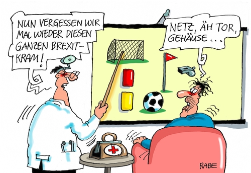 Cartoon: Fußballfieber (medium) by RABE tagged em,fußball,england,aus,paris,heimreise,europameisterschaft,island,rabe,ralf,böhme,cartoon,karikatur,pressezeichnung,farbcartoon,tagescartoon,arzt,patient,brexit,pfeife,deutschland,italien,halbfinale,em,fußball,england,aus,paris,heimreise,europameisterschaft,island,rabe,ralf,böhme,cartoon,karikatur,pressezeichnung,farbcartoon,tagescartoon,arzt,patient,brexit,pfeife,deutschland,italien,halbfinale