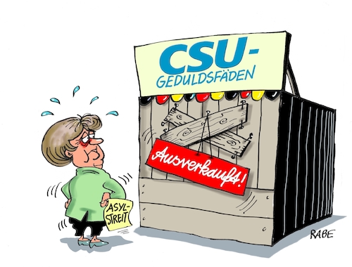 Cartoon: Geduld Geduld (medium) by RABE tagged merkel,kanzlerin,bundestag,befragung,fragestunde,rede,antwort,parteien,abgeordnete,rabe,ralf,böhme,cartoon,karikatur,pressezeichnung,farbcartoon,tagescartoon,asylpolitik,asylstreit,grenzen,flüchtlinge,einreise,abkommen,csu,schwesterparteien,seehofer,geduldsfäden,union,geduld,merkel,kanzlerin,bundestag,befragung,fragestunde,rede,antwort,parteien,abgeordnete,rabe,ralf,böhme,cartoon,karikatur,pressezeichnung,farbcartoon,tagescartoon,asylpolitik,asylstreit,grenzen,flüchtlinge,einreise,abkommen,csu,schwesterparteien,seehofer,geduldsfäden,union