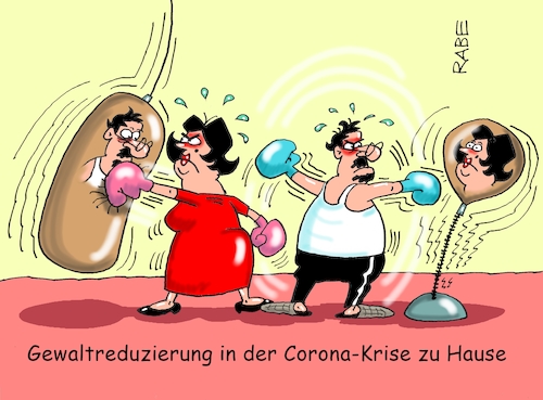 Cartoon: Gewaltenteilung (medium) by RABE tagged virus,corona,pandemie,coronakrise,rabe,ralf,böhme,cartoon,karikatur,pressezeichnung,farbcartoon,tagescartoon,viren,virenschutz,mundschutz,desinfektion,föderal,föderalismus,ländersache,ausgangsbeschränkung,ausgangssperre,kontaktsperre,gewalt,familie,ehepartner,boxen,boxhandschuh,schläge,gewaltminderung,virus,corona,pandemie,coronakrise,rabe,ralf,böhme,cartoon,karikatur,pressezeichnung,farbcartoon,tagescartoon,viren,virenschutz,mundschutz,desinfektion,föderal,föderalismus,ländersache,ausgangsbeschränkung,ausgangssperre,kontaktsperre,gewalt,familie,ehepartner,boxen,boxhandschuh,schläge,gewaltminderung