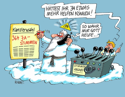 Cartoon: Gottes Hilfe (medium) by RABE tagged sonderparteitag,spd,martin,schulz,ja,groko,koalitionsverhandlungen,rabe,ralf,böhme,cartoon,karikatur,pressezeichnung,farbcartoon,tagescartoon,merkel,union,koalitionsgespräche,kanzlerwahl,amtsantritt,stimmenabgabe,bundestag,auszählung,wieder,wahl,steinmeier,bundespräsident,hilfe,gott,nahles,scholz,schäuble,volk,sonderparteitag,spd,martin,schulz,ja,groko,koalitionsverhandlungen,rabe,ralf,böhme,cartoon,karikatur,pressezeichnung,farbcartoon,tagescartoon,merkel,union,koalitionsgespräche,kanzlerwahl,amtsantritt,stimmenabgabe,bundestag,auszählung,wieder,wahl,steinmeier,bundespräsident,hilfe,gott,nahles,scholz,schäuble,volk