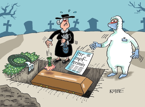 Cartoon: Grabbeigaben (medium) by RABE tagged corona,bildung,bildungsminister,kanzleramt,bildungskonferenz,lehrerkonferenz,laptop,ausstatung,digitalisierung,bildungsmonitor,internetzugan,wlan,aufwachen,friedhof,grab,kranz,witwe,trauer,impftermin,terminvergabe,sarg,impfstation,impfzentrum,impfgipfel,impfstrategie,logdown,impfdosen,spahn,shutdown,lockerungen,rki,fallzahlen,pflegeheime,ältere,rentner,inzidenzwert,corona,bildung,bildungsminister,kanzleramt,bildungskonferenz,lehrerkonferenz,laptop,ausstatung,digitalisierung,bildungsmonitor,internetzugan,wlan,aufwachen,friedhof,grab,kranz,witwe,trauer,impftermin,terminvergabe,sarg,impfstation,impfzentrum,impfgipfel,impfstrategie,logdown,impfdosen,spahn,shutdown,lockerungen,rki,fallzahlen,pflegeheime,ältere,rentner,inzidenzwert