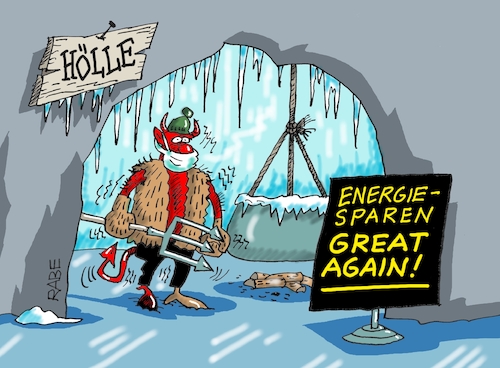 Cartoon: Großartiges (medium) by RABE tagged energiewende,windkraft,windräder,solarenergie,umweltminister,robert,habeck,grüne,rabe,ralf,böhme,cartoon,karikatur,pressezeichnung,farbcartoon,tagescartoon,michel,lastenträger,kosten,energiepreise,energiesparen,teufel,hölle,hitze,kälte,eis,frieren,putin,ukrainekrieg,sanktionen,heizung,gasheizung,satan,luzifer,energiewende,windkraft,windräder,solarenergie,umweltminister,robert,habeck,grüne,rabe,ralf,böhme,cartoon,karikatur,pressezeichnung,farbcartoon,tagescartoon,michel,lastenträger,kosten,energiepreise,energiesparen,teufel,hölle,hitze,kälte,eis,frieren,putin,ukrainekrieg,sanktionen,heizung,gasheizung,satan,luzifer