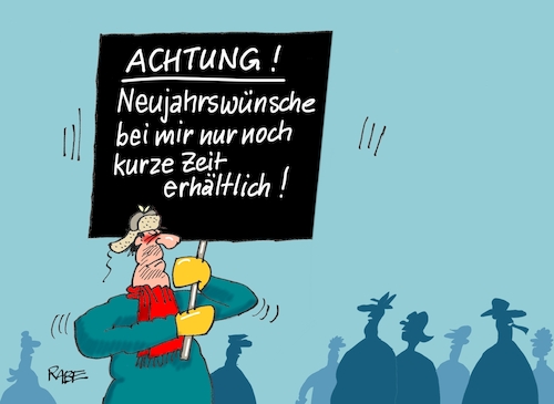 Cartoon: Grüßonkel (medium) by RABE tagged silvester,neujahr,grüße,wünsche,glückwünsche,rabe,ralf,böhme,cartoons,karikatur,pressezeichnung,farbcartoon,tagescartoon,schild,schildbürger,transparent,silvester,neujahr,grüße,wünsche,glückwünsche,rabe,ralf,böhme,cartoons,karikatur,pressezeichnung,farbcartoon,tagescartoon,schild,schildbürger,transparent