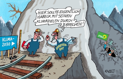 Cartoon: Habeckdurchbruch (medium) by RABE tagged ampel,ampelregierung,rot,grün,gelb,fdp,spd,grüne,rabe,ralf,böhme,cartoon,karikatur,pressezeichnung,farbcartoon,tagescartoon,lindner,haushaltsdebatte,haushaltsloch,klimaziele,habeck,durchbruch,felsen,gleis,schiene,expertwnkommission,expertenrat,verfehlung,expertengremium,gleisbauer,umweltministerium,ampel,ampelregierung,rot,grün,gelb,fdp,spd,grüne,rabe,ralf,böhme,cartoon,karikatur,pressezeichnung,farbcartoon,tagescartoon,lindner,haushaltsdebatte,haushaltsloch,klimaziele,habeck,durchbruch,felsen,gleis,schiene,expertwnkommission,expertenrat,verfehlung,expertengremium,gleisbauer,umweltministerium