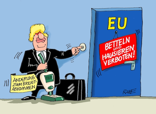 Cartoon: Hausierer unterwegs (medium) by RABE tagged brexit,boris,johnson,england,irland,schottland,großbritannien,rabe,ralf,böhme,cartoon,karikatur,presezeichnung,farbcartoon,tagescartoon,eu,brüssel,austritt,forderungen,änderungsplan,staubsauger,staubsaugervertreter,bettler,hausierer,rebellion,brexitabkommen,konservative,brexit,boris,johnson,england,irland,schottland,großbritannien,rabe,ralf,böhme,cartoon,karikatur,presezeichnung,farbcartoon,tagescartoon,eu,brüssel,austritt,forderungen,änderungsplan,staubsauger,staubsaugervertreter,bettler,hausierer,rebellion,brexitabkommen,konservative