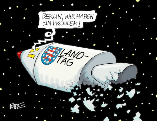 Cartoon: Houston Problem II (medium) by RABE tagged cdu,landtagswahlen,thüringen,erfurt,wahldebakel,akk,rücktritt,kanzlerkandidatur,rabe,ralf,böhme,cartoon,karikatur,pressezeichnung,farbcartoon,tagescartoon,rettung,bord,parteimitglieder,weltall,all,raumschiff,raumkapsel,nasa,houston,problem,problembehebung,landesregierung,landtag,cdu,landtagswahlen,thüringen,erfurt,wahldebakel,akk,rücktritt,kanzlerkandidatur,rabe,ralf,böhme,cartoon,karikatur,pressezeichnung,farbcartoon,tagescartoon,rettung,bord,parteimitglieder,weltall,all,raumschiff,raumkapsel,nasa,houston,problem,problembehebung,landesregierung,landtag