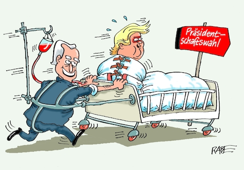 Cartoon: Joe und Donald (medium) by RABE tagged usa,washington,senat,demokraten,republikaner,esel,elefant,haushal,haushaltsbeschluss,übergangshaushalt,rabe,ralf,böhme,cartoon,karikatur,pressezeichnung,farbcartoon,tagescartoon,wahlkampf,trump,biden,gedächtnislücken,vergesslichkeit,alzheimer,bluttransfusion,irrer,seniler,irrenanstalt,zwangsjacke,krankenbett,usa,washington,senat,demokraten,republikaner,esel,elefant,haushal,haushaltsbeschluss,übergangshaushalt,rabe,ralf,böhme,cartoon,karikatur,pressezeichnung,farbcartoon,tagescartoon,wahlkampf,trump,biden,gedächtnislücken,vergesslichkeit,alzheimer,bluttransfusion,irrer,seniler,irrenanstalt,zwangsjacke,krankenbett