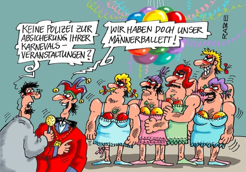 Cartoon: Karnevalssaison (medium) by RABE tagged karneval,karnevalssaison,faschingssaison,narren,männerballett,faschingsveranstaltungen,faschingsumzuge,rosenmontagsumzüge,rabe,ralf,böhme,cartoon,karikatur,pressezeichnung,farbcartoon,tagescartoon,polizei,terroristen,anschläge,islamisten,is,sprengstoffanschläge,übergriffe,karneval,karnevalssaison,faschingssaison,narren,männerballett,faschingsveranstaltungen,faschingsumzuge,rosenmontagsumzüge,rabe,ralf,böhme,cartoon,karikatur,pressezeichnung,farbcartoon,tagescartoon,polizei,terroristen,anschläge,islamisten,is,sprengstoffanschläge,übergriffe