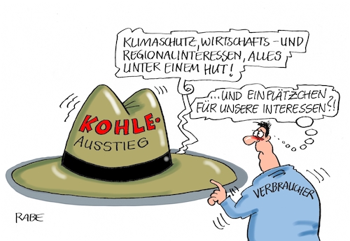 Cartoon: Kohleausstieg III (medium) by RABE tagged kohle,kohleausstieg,kohleausstiegskommission,braunkohle,hut,verbraucher,interessen,rabe,ralf,böhme,cartoon,karikatur,pressezeichnung,farbcartoon,tagescartoon,wirtschaft,energiekonzerne,kraftwerke,kohle,kohleausstieg,kohleausstiegskommission,braunkohle,hut,verbraucher,interessen,rabe,ralf,böhme,cartoon,karikatur,pressezeichnung,farbcartoon,tagescartoon,wirtschaft,energiekonzerne,kraftwerke