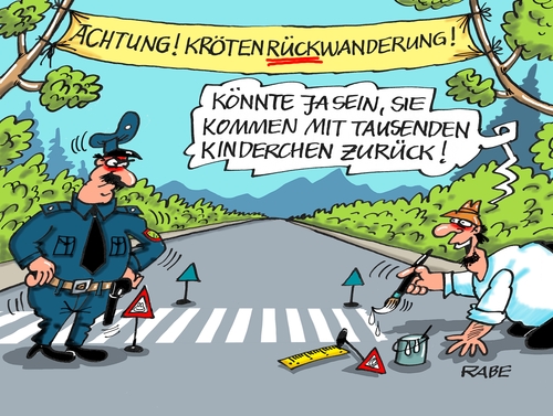 Krötenwanderung