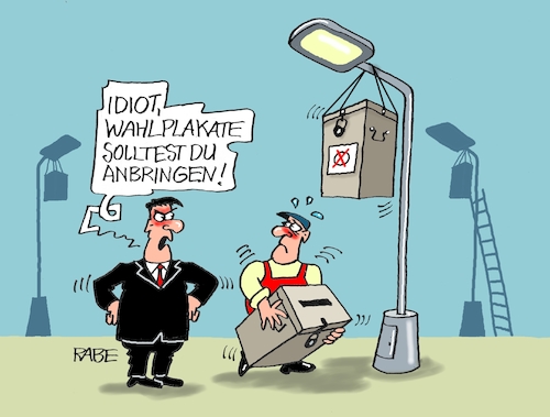 Cartoon: Laternenurne (medium) by RABE tagged ampel,ampelregierung,rot,grün,gelb,fdp,spd,grüne,rabe,ralf,böhme,cartoon,karikatur,pressezeichnung,farbcartoon,tagescartoon,inflation,einkommen,rente,rentenpaket,bruch,streit,neuwahlen,wahl,wähler,wahlurne,urne,stimmzettel,wahlplakat,laterne,laternenmast,urnengang,ampel,ampelregierung,rot,grün,gelb,fdp,spd,grüne,rabe,ralf,böhme,cartoon,karikatur,pressezeichnung,farbcartoon,tagescartoon,inflation,einkommen,rente,rentenpaket,bruch,streit,neuwahlen,wahl,wähler,wahlurne,urne,stimmzettel,wahlplakat,laterne,laternenmast,urnengang