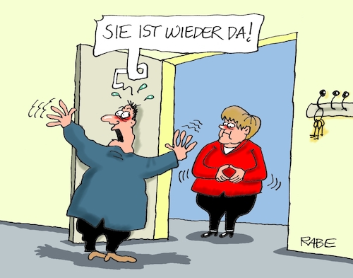 Cartoon: Merkelansprache II (medium) by RABE tagged virus,corona,pandemie,coronakrise,rabe,ralf,böhme,cartoon,karikatur,pressezeichnung,farbcartoon,tagescartoon,viren,virenschutz,mundschutz,desinfektion,föderal,föderalismus,ländersache,kanzlerin,merkel,cdu,ansprache,fernsehansprache,virus,corona,pandemie,coronakrise,rabe,ralf,böhme,cartoon,karikatur,pressezeichnung,farbcartoon,tagescartoon,viren,virenschutz,mundschutz,desinfektion,föderal,föderalismus,ländersache,kanzlerin,merkel,cdu,ansprache,fernsehansprache