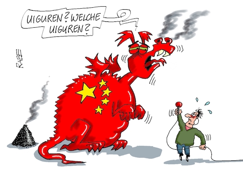 Cartoon: Monsterdrachen (medium) by RABE tagged china,peking,menschenrechte,boykott,winterspiele,olympiade,rabe,ralf,böhme,cartoon,karikatur,pressezeichnung,farbcartoon,tagescartoon,uiguren,pekin,menschenrechtsverletzung,lager,kz,minderheit,chinese,internierungslager,drachen,feuer,asche,qualm,rauchwolke,china,peking,menschenrechte,boykott,winterspiele,olympiade,rabe,ralf,böhme,cartoon,karikatur,pressezeichnung,farbcartoon,tagescartoon,uiguren,pekin,menschenrechtsverletzung,lager,kz,minderheit,chinese,internierungslager,drachen,feuer,asche,qualm,rauchwolke